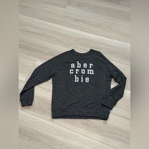 Abercrombie Kids Gray Logo Sweatshirt